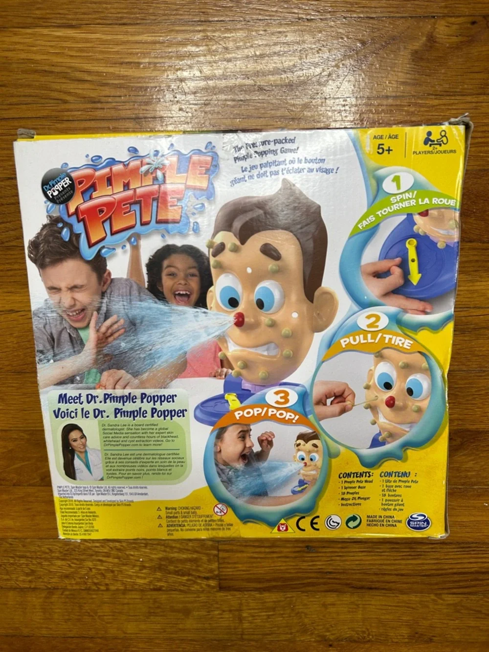 Pimple Pete Interactive Yellow Toy for Small Pets by Dr. Pimple Popper